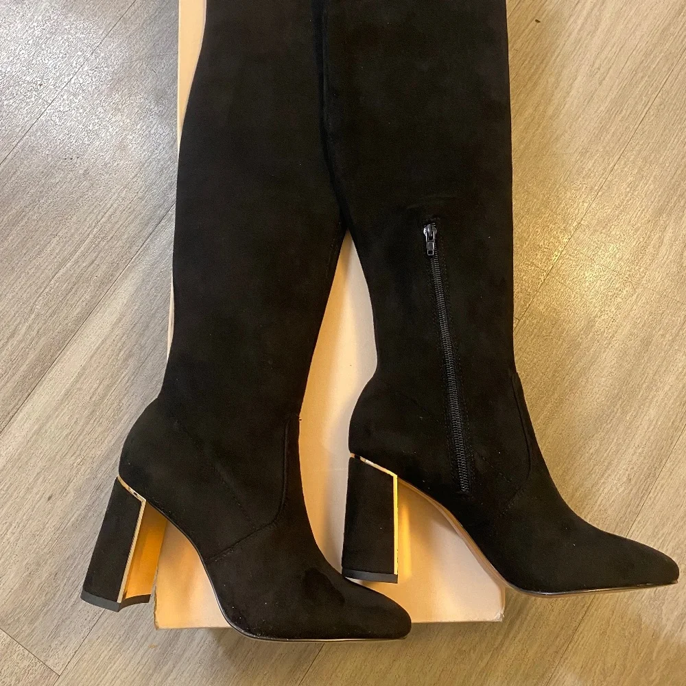 BCBG Suede Boots - Picture 1 of 4